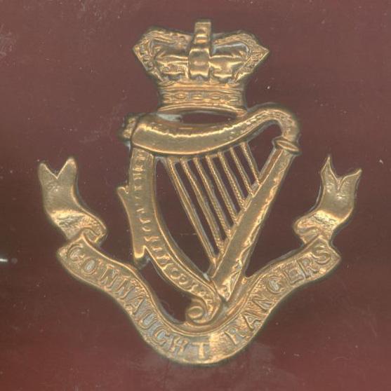 Irish The Connaught Rangers Regiment Victorian OR's cap badge