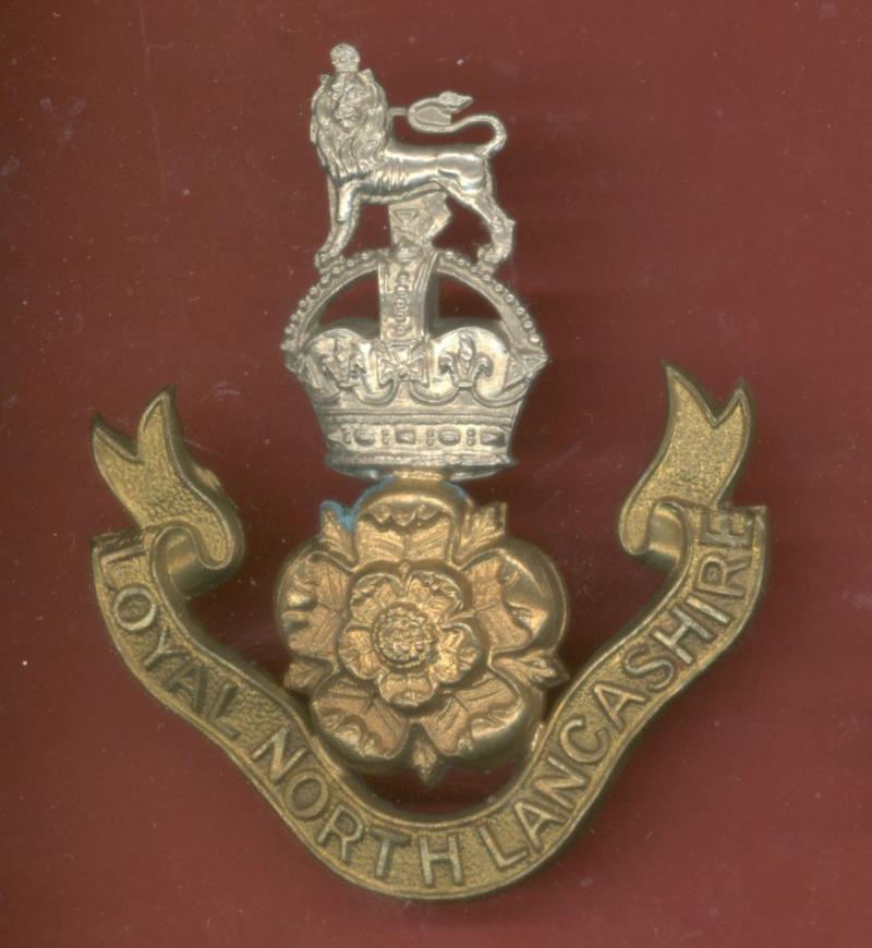 The Loyal North Lancashire Regiment Bandsman pouch badge
