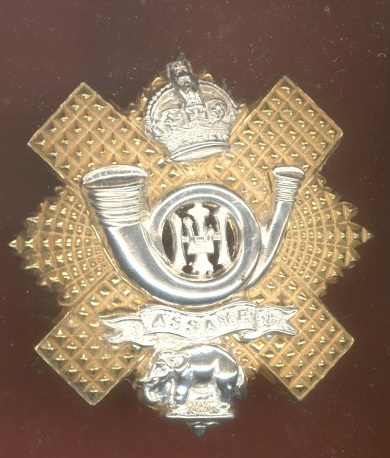 Scottish Highland Light Infantry Officer's badge