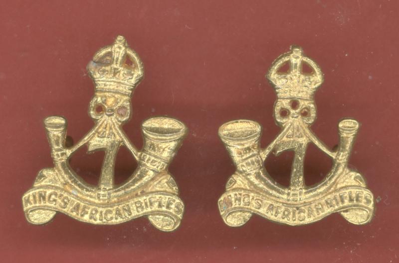 7th King's African Rifles collar badges