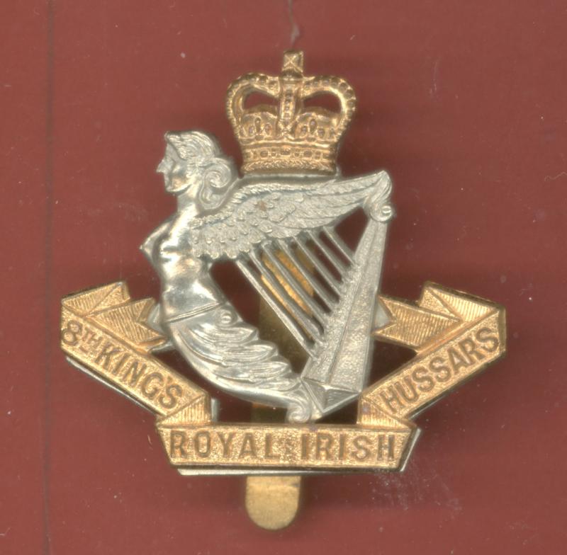 8th King's Royal Irish Hussars EIIR OR's cap badge