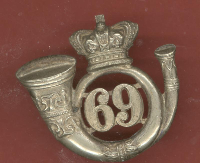 Scottish 69th Lanarkshire Rifle Volunteers Victorian glengarry badge