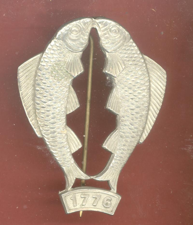 Indian Army 1st Brahmans Infantry WW1 Helmet badge