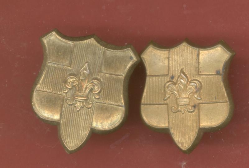 The Loyal North Lancashire Regiment. OR's collar badges