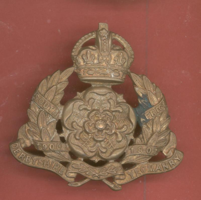 The Derbyshire Yeomanry OR's cap badge